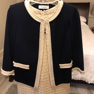 St. John 2 pieces dress and jacket